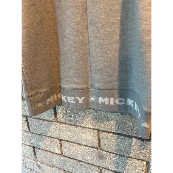 Vintage Disney Store Mickey Mouse Embroidered Gray Sweatshirt L - Picture 10 of 10